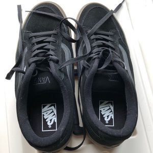 Vans Men’s  Bearcat Black Suede Skate Shoes Sz 9.5